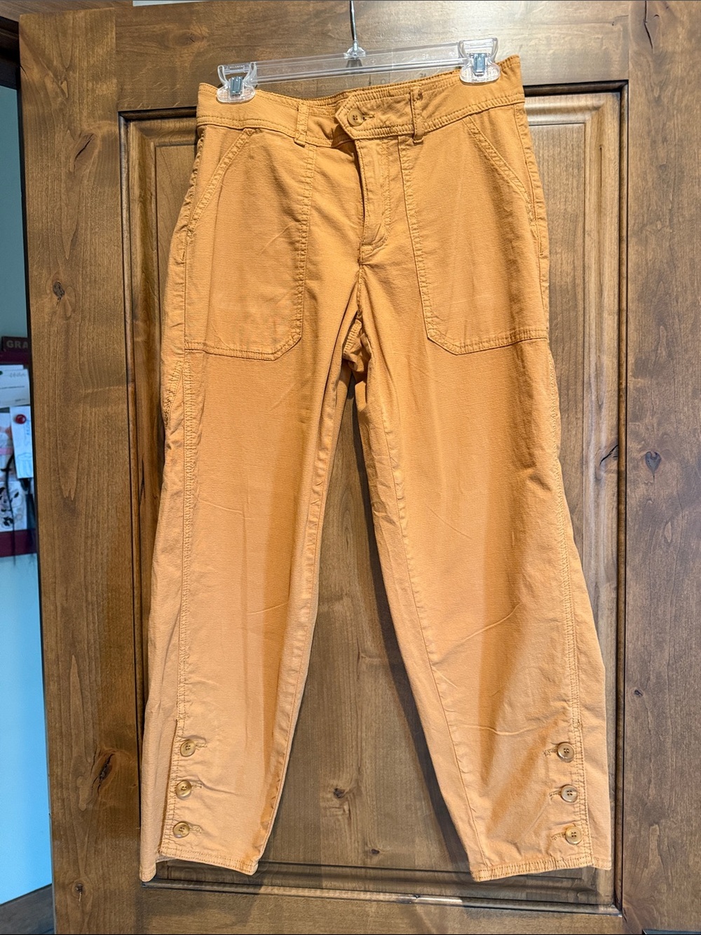 Tribal wide leg cropped pant
